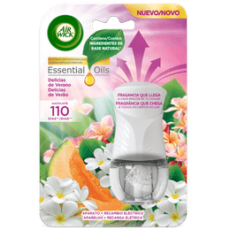 Air Wick Ambientador Eléctrico APARATO + RECAMBIO DELICIAS DE VERANO